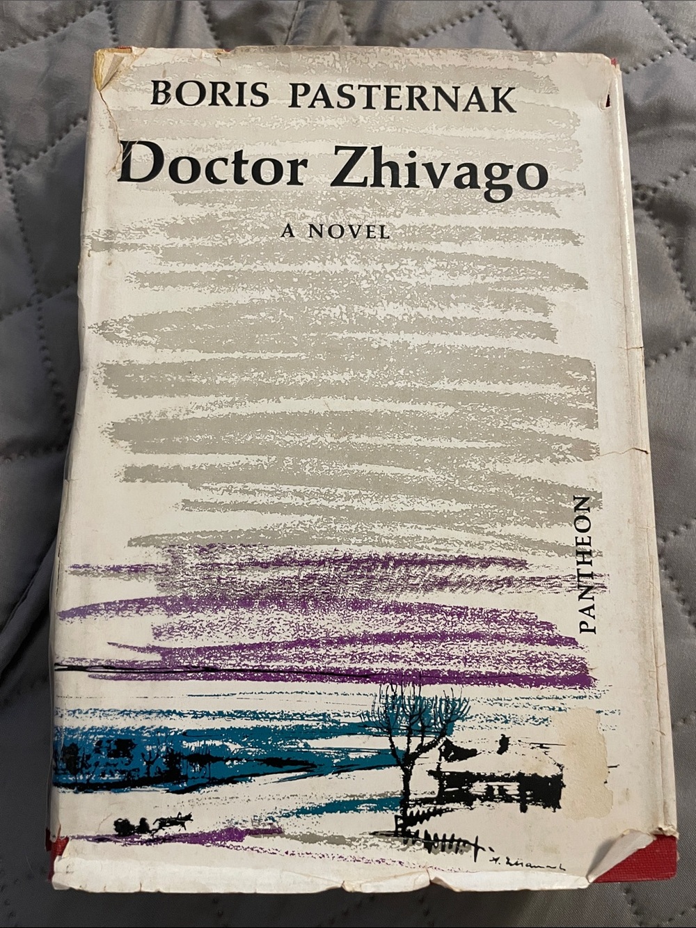 Doctor Zhivago by Boris Pasternak Vintage Hardcover Book